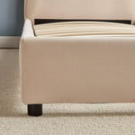 Load image into Gallery viewer, Twin Upholstered Bed - 90x200 cm-GCC Home Center