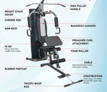 Load image into Gallery viewer, Ultimate Multigym Home Gym Machine MF-0734 – Full-Body Workout Solution