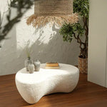 Load image into Gallery viewer, Unique Design Coffee Table, Soft Natural Cream Tone Table