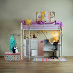 Load image into Gallery viewer, Vanilla Metal Single Loft Bed - 90x200 cm-GCC Home Center
