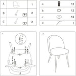 Load image into Gallery viewer, Velvet Dining Chair for Living Room-GCC Home Center