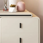 Load image into Gallery viewer, White Vanity Table Twined from Left Side with Two Storage Drawers, Mirror and Stool-GCC Home Center