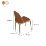 Load image into Gallery viewer, Whitewood Modern Slate Rectangle Dining Table Set with Four Legs and Solid Back Chairs , For 4 , Table & Chair(s), 5 Piece Set, Orange-GCC Home Center