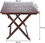 Load image into Gallery viewer, Wooden Folding Table For Indoors And Outdoors-GCC Home Center