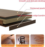 Load image into Gallery viewer, Wooden Oval Coffee Table Rustic Coffee Table Mid-Century Modern Oval Sofa Table Nesting Tables Center Table for Living Room Bedroom Office Furniture Easy Assembly (31.5") (001)