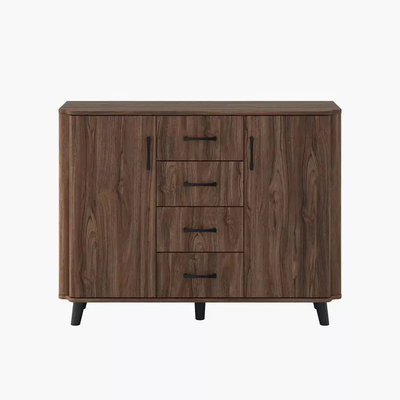 1.2 Meter 2-Door Sideboard with 4 Drawers