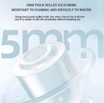 Load image into Gallery viewer, 1.2L Portable Countertop Ice Maker Machine 12kg/24H, 9 Bullet Ice Cubes in 6 Minutes, Large &amp; Small Ice Size Selection, Self-Cleaning Ice Maker with Ice Basket, Scoop &amp; Ice Bags, Compact Ice Machine for Home Kitchen Office Bar Party