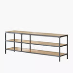 Load image into Gallery viewer, 1.3 Metre Glass Top TV Unit for TVs up to 55 inches