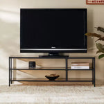 Load image into Gallery viewer, 1.3 Metre Glass Top TV Unit for TVs up to 55 inches