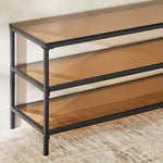 Load image into Gallery viewer, 1.3 Metre Glass Top TV Unit for TVs up to 55 inches