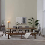 Load image into Gallery viewer, 10 Seater Solid Wood Dining Table – Natural