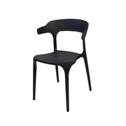 Jilphar Furniture Polypropylene Indoor/Outdoor Chair JP1034-GCC Home Center