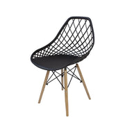 Jilphar Furniture Modern Style Polypropylene Dining Chair JP1039-GCC Home Center