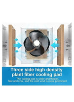 Load image into Gallery viewer, 120L Heavy‑Duty Evaporative Air Cooler – 550W Industrial Cooling Fan, 3 Wind Speeds, Automatic Swing, Large Water Tank, Portable Floor‑Standing Home &amp; Outdoor Cooler