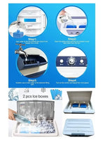 Load image into Gallery viewer, 120L Heavy‑Duty Evaporative Air Cooler – 550W Industrial Cooling Fan, 3 Wind Speeds, Automatic Swing, Large Water Tank, Portable Floor‑Standing Home &amp; Outdoor Cooler