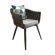 Jilphar Furniture Modern Accent Outdoor Chair JP1220-GCC Home Center
