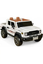 Load image into Gallery viewer, 12V Electric Ride-On Land Cruiser SUV Jeep - 2-Seater with Trunk - White