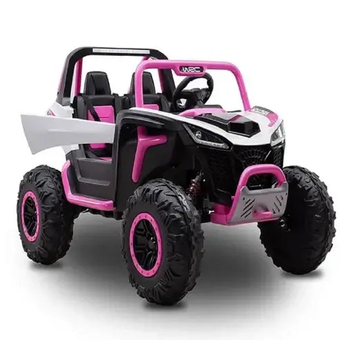 12V Kids Ride-On Buggy –Super Hawk UTV Ride-On Jeep - Pink -