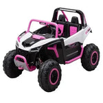 Load image into Gallery viewer, 12V Kids Ride-On Buggy –Super Hawk UTV Ride-On Jeep - Pink -