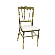 Jilphar Furniture Stainless Steel Wedding Chair JP1355-GCC Home Center