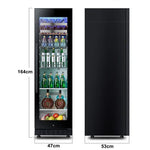 Load image into Gallery viewer, 150L Constant Temperature Wine Cabinet,Beverage Cooler,Embedded or Standalone Household Refrigerators,0-22℃ Wine Cellar