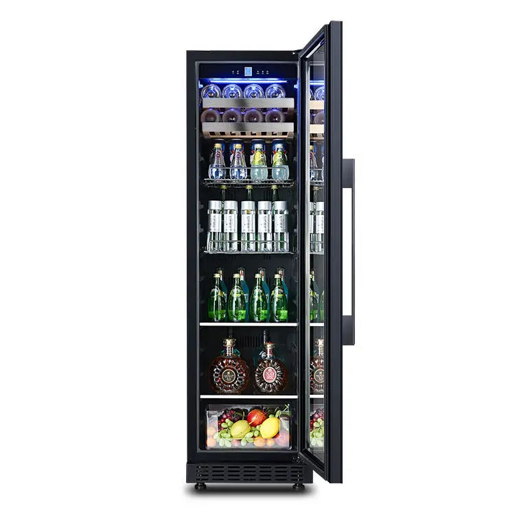 150L Constant Temperature Wine Cabinet,Beverage Cooler,Embedded or Standalone Household Refrigerators,0-22℃ Wine Cellar