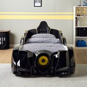 Bat Car Bed For Kids - 90x190 cm-GCC Home Center