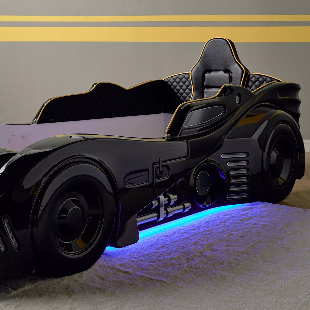 Bat Car Bed For Kids - 90x190 cm-GCC Home Center