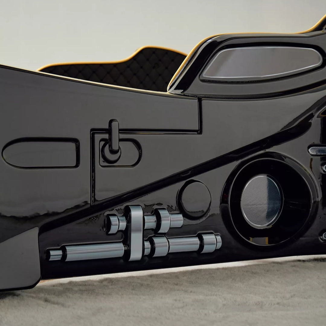 Bat Car Bed For Kids - 90x190 cm-GCC Home Center