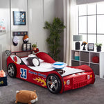 Load image into Gallery viewer, Single Racing Car Bed - 90x190 cm-GCC Home Center