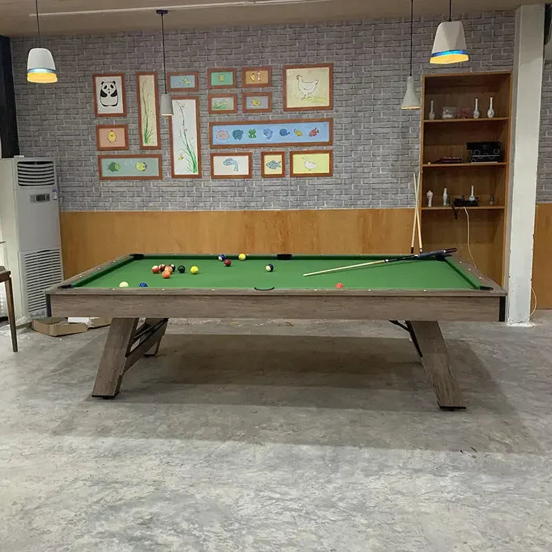 3 in 1 8ft Pool Billiard Table + Household Table Tennis Table +  meeting or dining table Multi Function Game Table-GCC Home Center