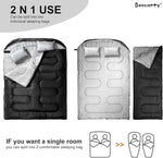 Load image into Gallery viewer, 180CM bag length, cap is 30CM long Outdoor Camping Sleeping Bag-GCC Home Center