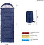 Load image into Gallery viewer, 180CM bag length, cap is 30CM long Outdoor Camping Summer Camping Sleeping Bag-GCC Home Center