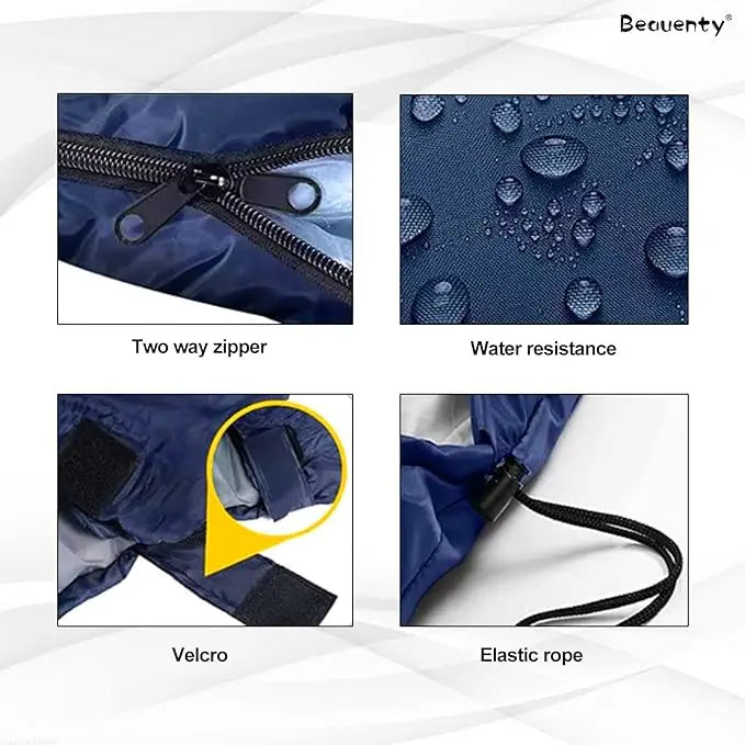 180CM bag length, cap is 30CM long Outdoor Camping Summer Camping Sleeping Bag-GCC Home Center