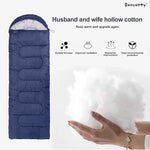 Load image into Gallery viewer, 180CM bag length, cap is 30CM long Outdoor Camping Summer Camping Sleeping Bag-GCC Home Center
