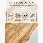 Load image into Gallery viewer, 2-Door Live Edge Solid Wood Sideboard with 3 Drawers