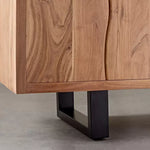 Load image into Gallery viewer, 2-Door Live Edge Solid Wood Sideboard with 3 Drawers