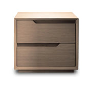 2 Drawer Nightstand with Hollowed Grip-GCC Home Center