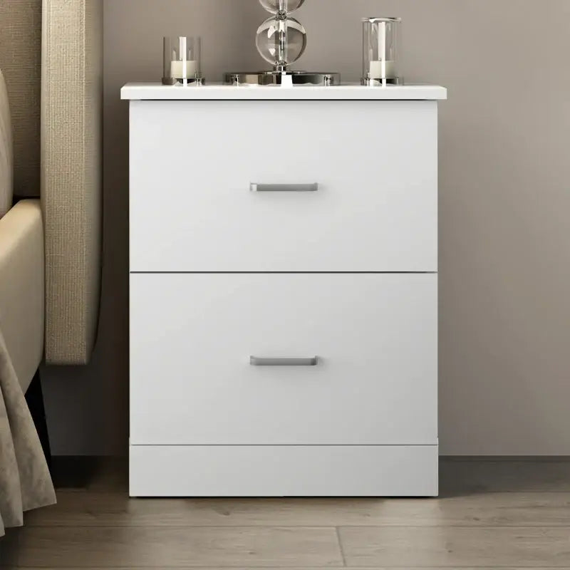 2 Drawers Nightstand-GCC Home Center