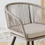 Load image into Gallery viewer, 2-Seater Outdoor Balcony Set with Cushions