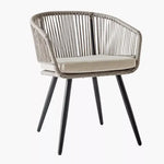 Load image into Gallery viewer, 2-Seater Outdoor Balcony Set with Cushions