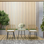 Load image into Gallery viewer, 2-Seater Outdoor Patio Set with Cushions