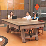 Load image into Gallery viewer, 3 in 1 8ft Pool Billiard Table + Household Table Tennis Table +  meeting or dining table Multi Function Game Table-GCC Home Center