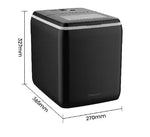 Load image into Gallery viewer, 20KG/Day Freestanding Bullet Ice Maker, Digital Control Panel with LED Display, Ice Full Sensor, Water Lacking Alert, Easy to Remove Ice Bucket, Self-clean (ICM2011B Black) 2.6 L 160 W ICM2011B Black