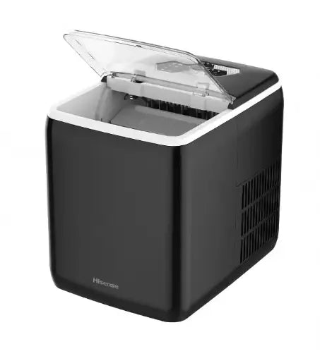 20KG/Day Freestanding Bullet Ice Maker, Digital Control Panel with LED Display, Ice Full Sensor, Water Lacking Alert, Easy to Remove Ice Bucket, Self-clean (ICM2011B Black) 2.6 L 160 W ICM2011B Black
