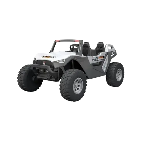 24V RS UTV Clash Buggy Electric Ride On Car - White