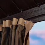 Load image into Gallery viewer, 3.65x3m Double Roof Iron Gazebo - Black-GCC Home Center