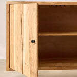 Load image into Gallery viewer, 3-Door Live Edge Solid Wood Sideboard