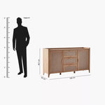 Load image into Gallery viewer, 3-Door Sideboard Buffet