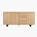 Load image into Gallery viewer, 3-Door Sideboard with 3 Drawers
